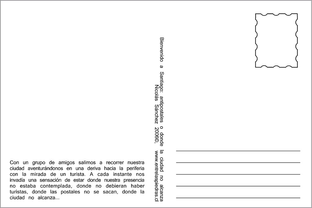 Back of the Antipostcards